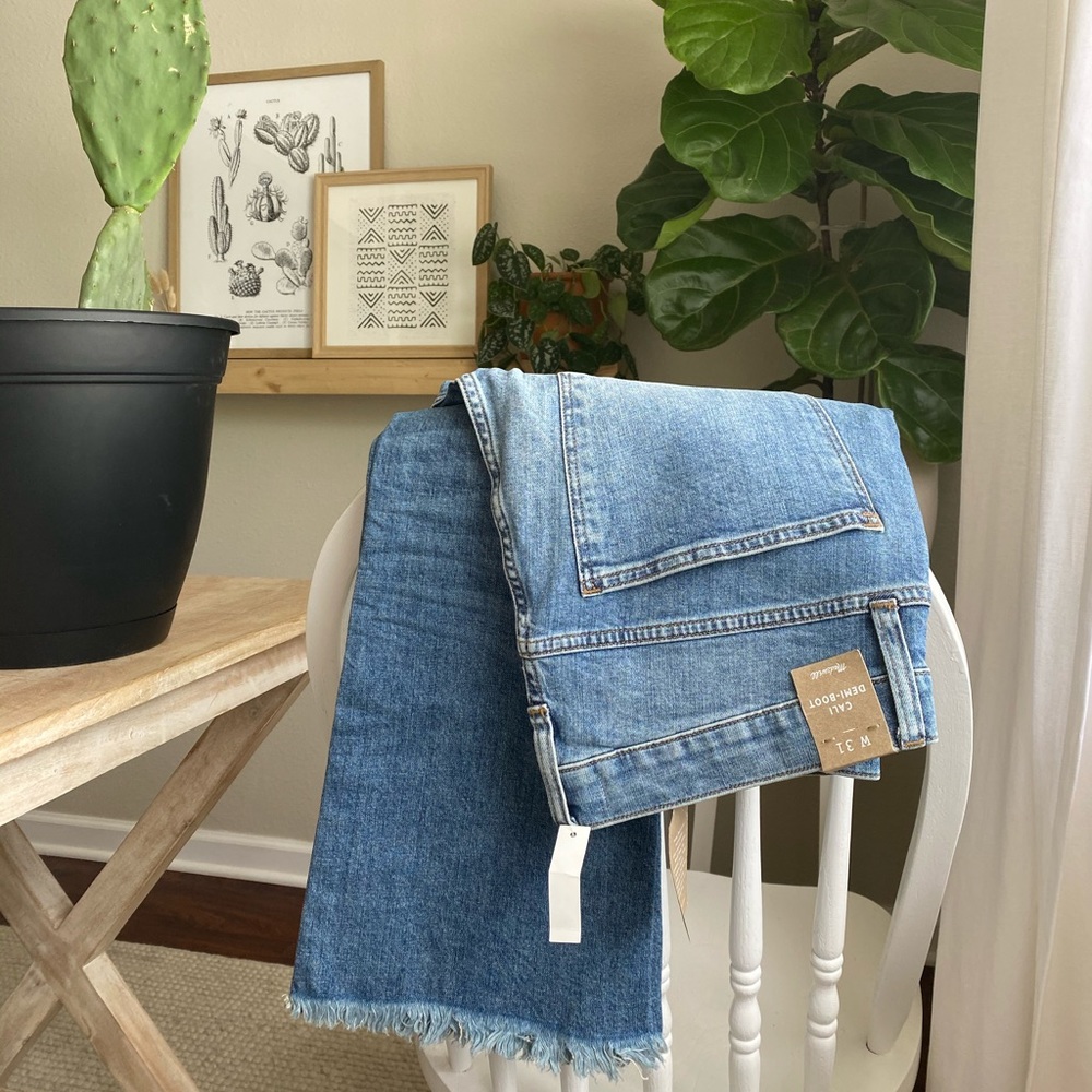 Denim Cali boot NWT made well jeans